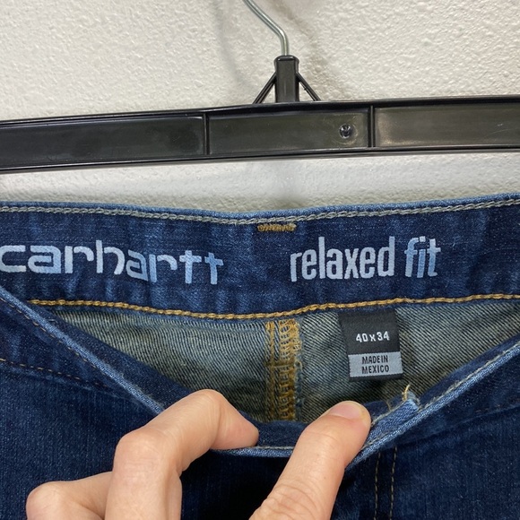 Carhartt relaxed fit jeans carpenter tall 40x34 - Picture 3 of 11